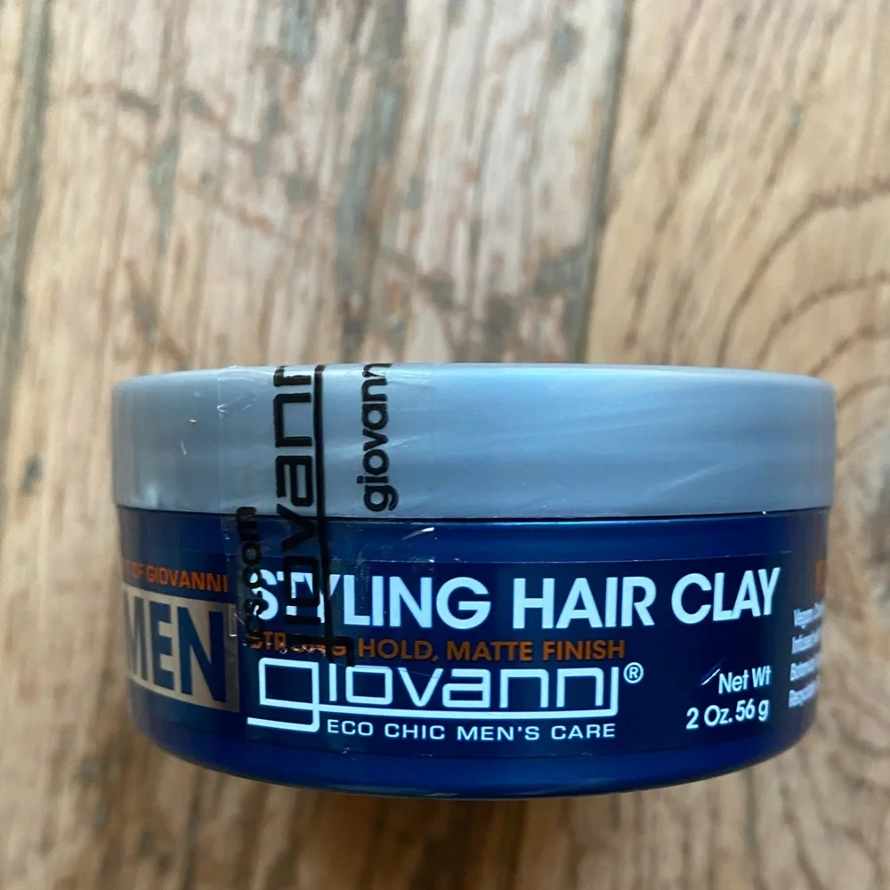 Art of Giovanni Men styling hair, clay, Cedarwood collection salon quality NIB